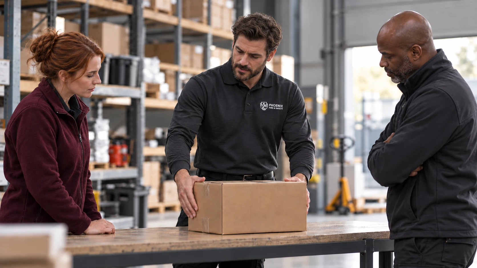 Illustrative manual handling training
